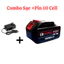 Quạt Tích Điện Mini Để Bàn-Pin 10 Cell Chuẩn Đế Pin 21V 2 Mức Gió, Sử Dụng 3-5 Tiếng, Kích Thước 8 Inch -Bảo Hàn