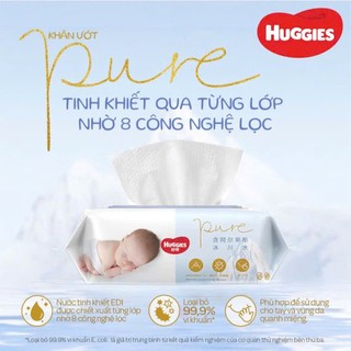 THÙNG 16 GÓI/ 8 GÓI/ 4 GÓI GIẤY ƯỚT HUGGIES GOLDEN WET 80 TỜ