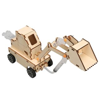 Đồ chơi stem  STEAM- Bộ lắp ghép sản phẩm xe tăng, máy bay gỗ. đồng hồ trí tuệ, sáng tạo robot, ô tô người máy, xe lu,