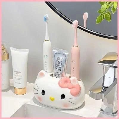 [ Gốm Sứ ] Cốc Helokitty – Đựng Bàn Chải, Dao Cạo, Đồ Dùng Nhà Tắm Siêu Cute Dễ Thương
