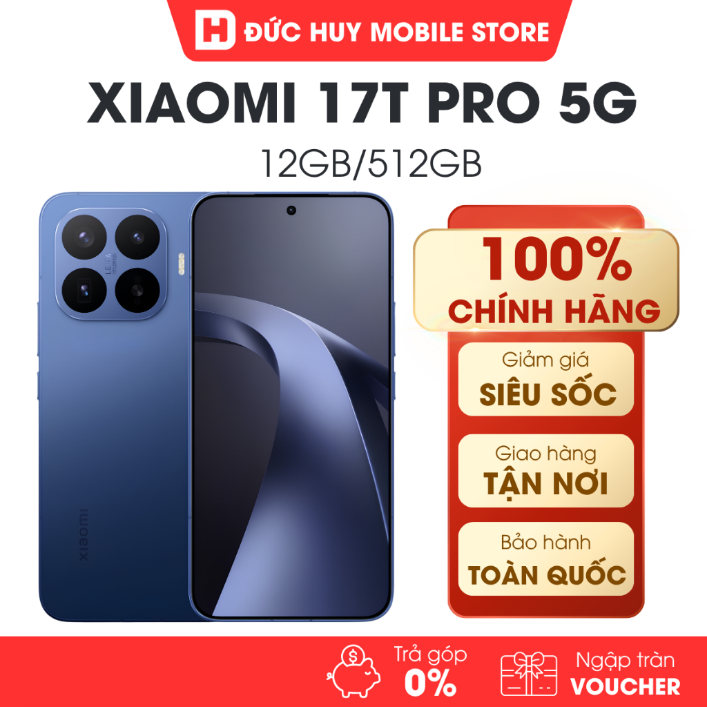 Điện Thoại Xiaomi 17T Pro 12GB/512GB Chính Hãng | BigBuy360 - bigbuy360.vn
