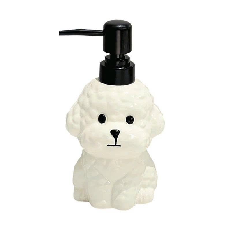 [Gốm Sứ] Bình Xịt Rửa Tay Poodle – Trang Trí Nhà Tắm Cho Gia Đình – Thiết Kế Sang Xịn Độc Lạ