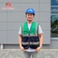 ÁO GILE BẢO HỘ PHẢN QUANG KÉT PHỐI XANH ĐEN - ÁO GILE TÚI HỘP CAO CẤP CHO KỸ SƯ