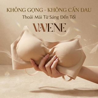 Áo Lót Nữ Su Tàng Hình VANVENE AL179 Không Gọng, Đệm Mỏng Không Lộ Viền, Mỏng Nhẹ Thoải Mái
