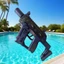 Vector Đồ Chơi Phun Nước Cơ Tay M416 30cm - Đồ Chơi Giảm Stress Cho Bé Nhựa ABS An Toàn & Thú Vị Thiết Kế Độc Đáo