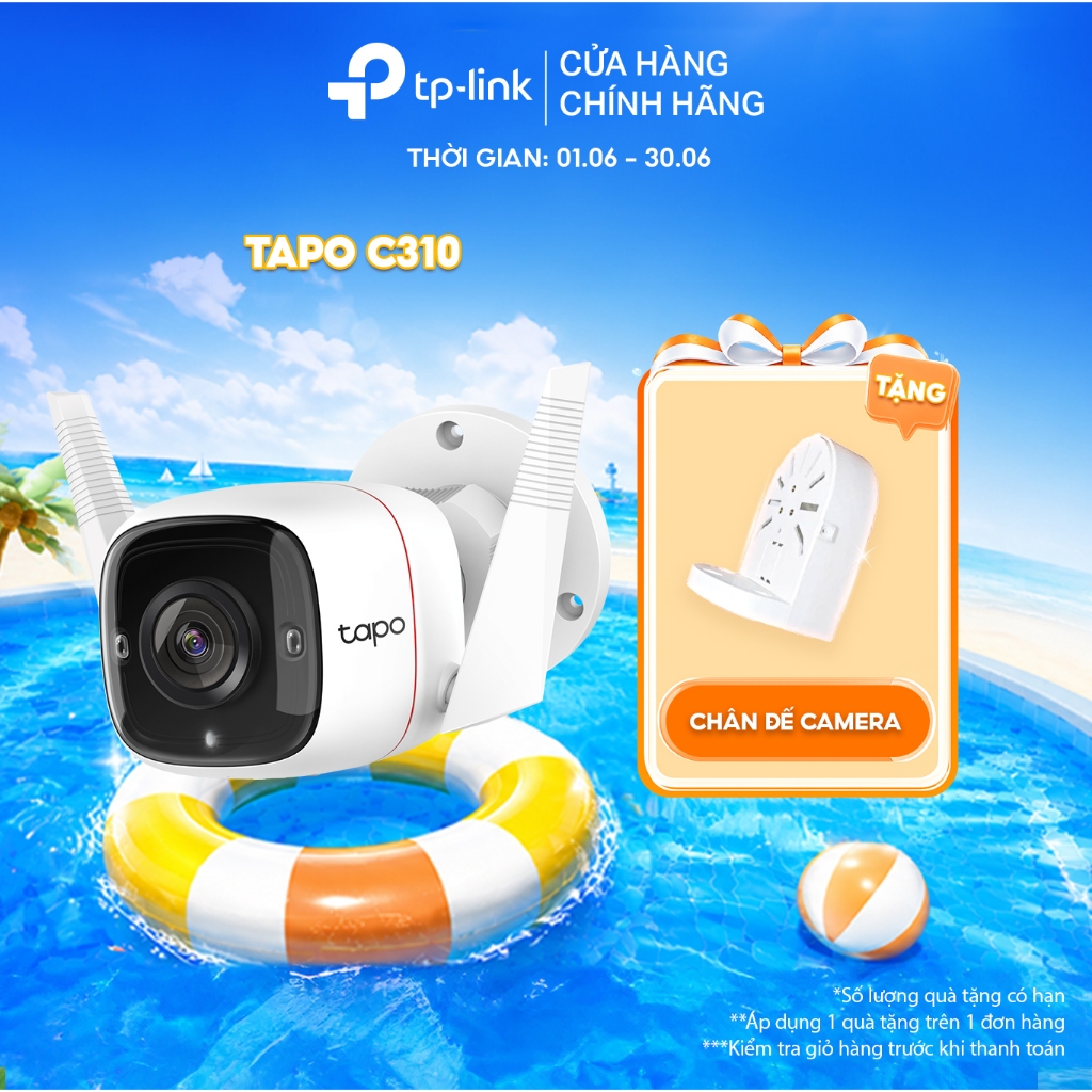 [Độ Phân Giải 2K, Nhìn Đêm, Chống Nước] - TP-Link Tapo C310 / C320WS / C120 | Có App Điều Khiển | 6.000+ Lượt Bán