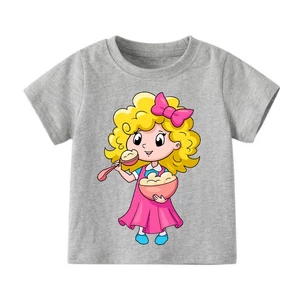 👕 Áo Thun Bé Gái mềm mịn thoáng mát in hình dễ thương 👕 AT775