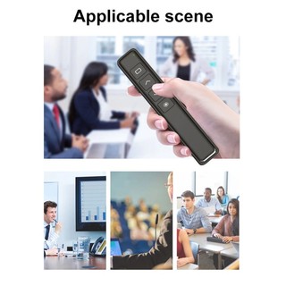 2.4GHz Wireless Presentation Clicker Powerpoint Pen USB Remote Control Flip Pen for Office Teaching Projector PPT Presen