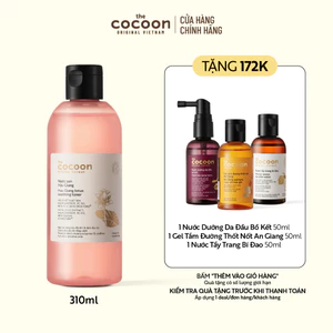 Bigsize - Nước sen Hậu Giang (toner) giúp phục hồi đa nhiệm cho da rất nhạy cảm Cocoon 310ml