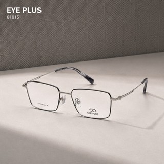 Kính Cận Dáng Chữ Nhật Nam Nữ Eye Plus 81015 Gọng Titanium Mảnh Nhẹ, Kính Mắt Hiện Đại Bền Sang Nhẹ