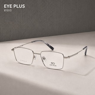 Kính Cận Dáng Chữ Nhật Nam Nữ Eye Plus 81015 Gọng Titanium Mảnh Nhẹ, Kính Mắt Hiện Đại Bền Sang Nhẹ