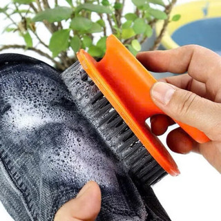 Bàn chải vệ sinh quần áo, giày dép, bàn chải lông mềm siêu bền có tay cầm tiện lợi