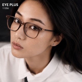 Kính Cận Dáng Vuông 11356 Eye Plus Gọng Kính Nhựa TR Nguyên Chất Kính Mắt Nam Nữ Thời Trang Unisex