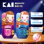 Dụng cụ bấm cong lông mi cầm tay uốn mi cong tự nhiên bằng nhựa Kèm 1 miếng đệm thay thế Compact Curler KAI