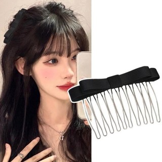 LƯỢC CÀI TÓC NƠ HÀN QUỐC 1 CẶP THANH LỊCH SATIN TRƠN | PHỤ KIỆN TÓC NỮ ĐI HỌC ĐI LÀM XINH XẮN