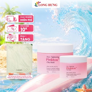 Mặt nạ đất sét Derladie Pinktok Clay Mask Pore Tightening (60g/120g)
