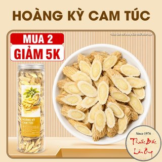 Hoàng kỳ cam túc khô 100g, hoàng kỳ lâu năm vân tròn, dùng pha trà, hầm canh, tốt cho sức khỏe