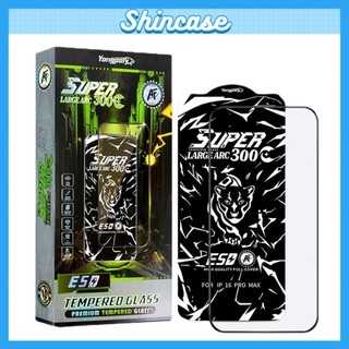 Kính Cường Lực iPhone SUPER 300C ESD Viền Cong Trong Suốt Full Viền Siêu Cứng Cho iP 17 Pro max 16 15 14 13 12 11 Xs