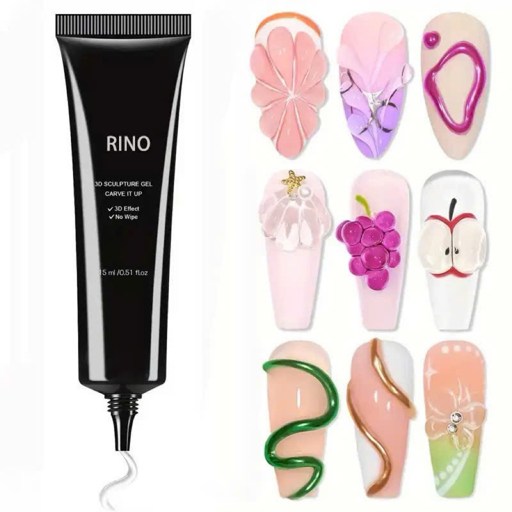 🌟 GEL NỔI 3D TUÝP VẼ NỔI NAIL – TẠO HÌNH HOA NỔI, ĐƯỜNG NỔI, HỌA TIẾT 3D