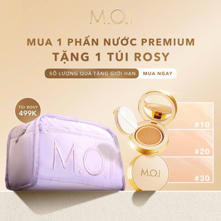 [KÈM TÚI ROSY] Phấn nước Premium Baby Skin Cushion SPF 50+ PA+++  MOI Cosmetics Hồ Ngọc Hà