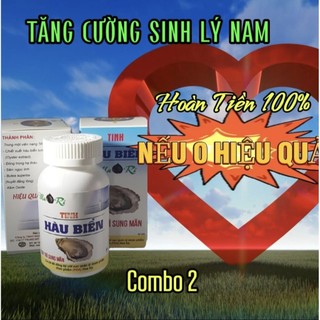 Combo2 hộp Tăng Cường Sinh Lý Nam Tinh Hàu Biển Maori Chống Xuất Tình Sớm Bổ Thận Tráng Dương - khắc phục yếu sinh lý.