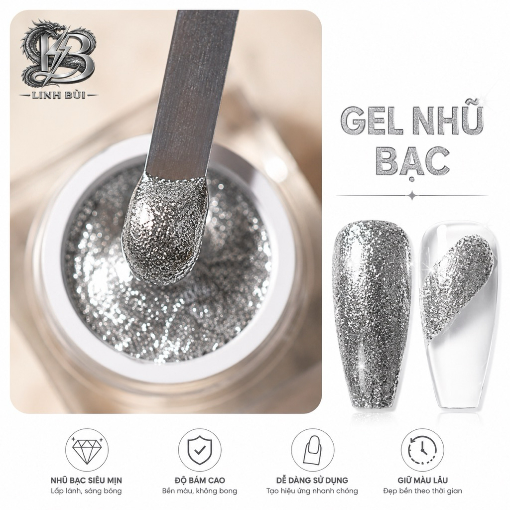 GEL NHỦ BẠC KIM CƯƠNG CAO CẤP