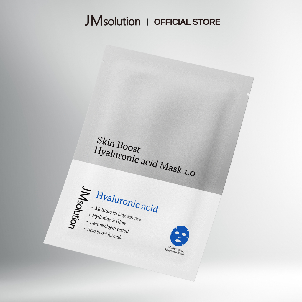 JMsolution Mặt Nạ Chăm Sóc Da Toàn Diện Skin Boost Mask 1.0 30ml (Niacinamide/HA/Retinol/Glutathione/Vita C)