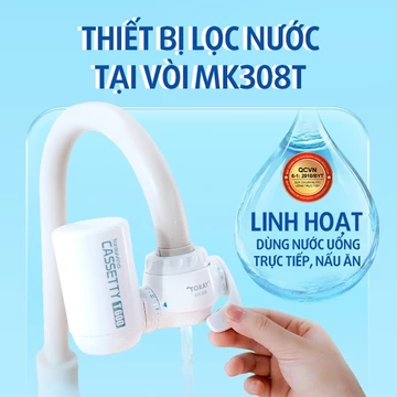 [2026] Máy lọc nước tại vòi Torayvino Nhật Bản MK308T - Nấu Ăn, Sinh Hoạt, Uống Trực Tiếp, Nhập khẩu Nhật Bản chính hãng
