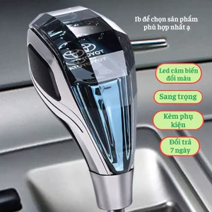 Tay Nắm Cần Số Pha Lê Toyota Pha Lê Có Đèn led Corolla RAV4 Vios YARIS PRIUS sienna Previa UTU