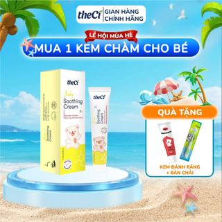 Kem Chàm theCi - Kem bôi cho trẻ em chàm sữa, rôm sảy, hăm tã - Tuýp 15gr