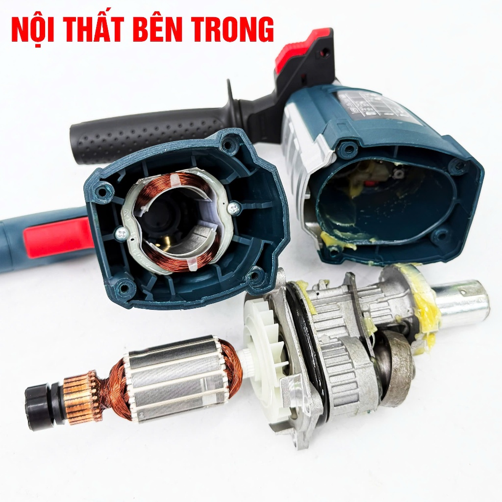 [TẶNG 5 MŨI] Máy khoan bê tông Bossun BS-RH1050PRO Công Suất 1050W Lực Đập 3,2J Chân pin phổ thông 3 chức năng