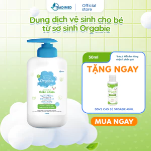 Sữa tắm cho da nhạy cảm Orgabie - Dưỡng ẩm dịu nhẹ, không gây khô da, thơm lâu