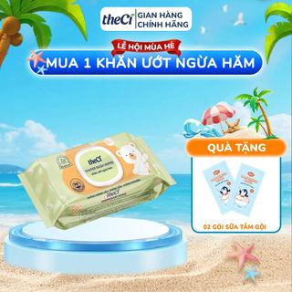 Khăn Ướt Ngừa Hăm Tã theCi 60 Tờ