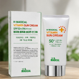 Kem Chống Nắng H-MAGICAL Vitamin Sun Cream SPF50+ PA++++ Dưỡng Ẩm, Nâng Tông Nhẹ, Bảo Vệ Da-Nguyễn Quyên Store