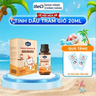 TheCi Tinh Dầu Tràm Gió Nguyên Chất – Thanh Lọc Không Khí & Chống Vi Khuẩn - Tinh Dầu Tràm Tự Nhiên Giữ Ấm Cơ Thể Bé