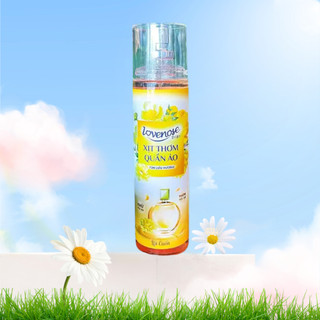 Bình Xịt Thơm Vải Nước Hoa Lovenose 150ml – Lưu Hương Quần ÁO Suốt 72 Giờ, Khử Mùi Ẩm Mốc Cực Tốc | GigaMax Home