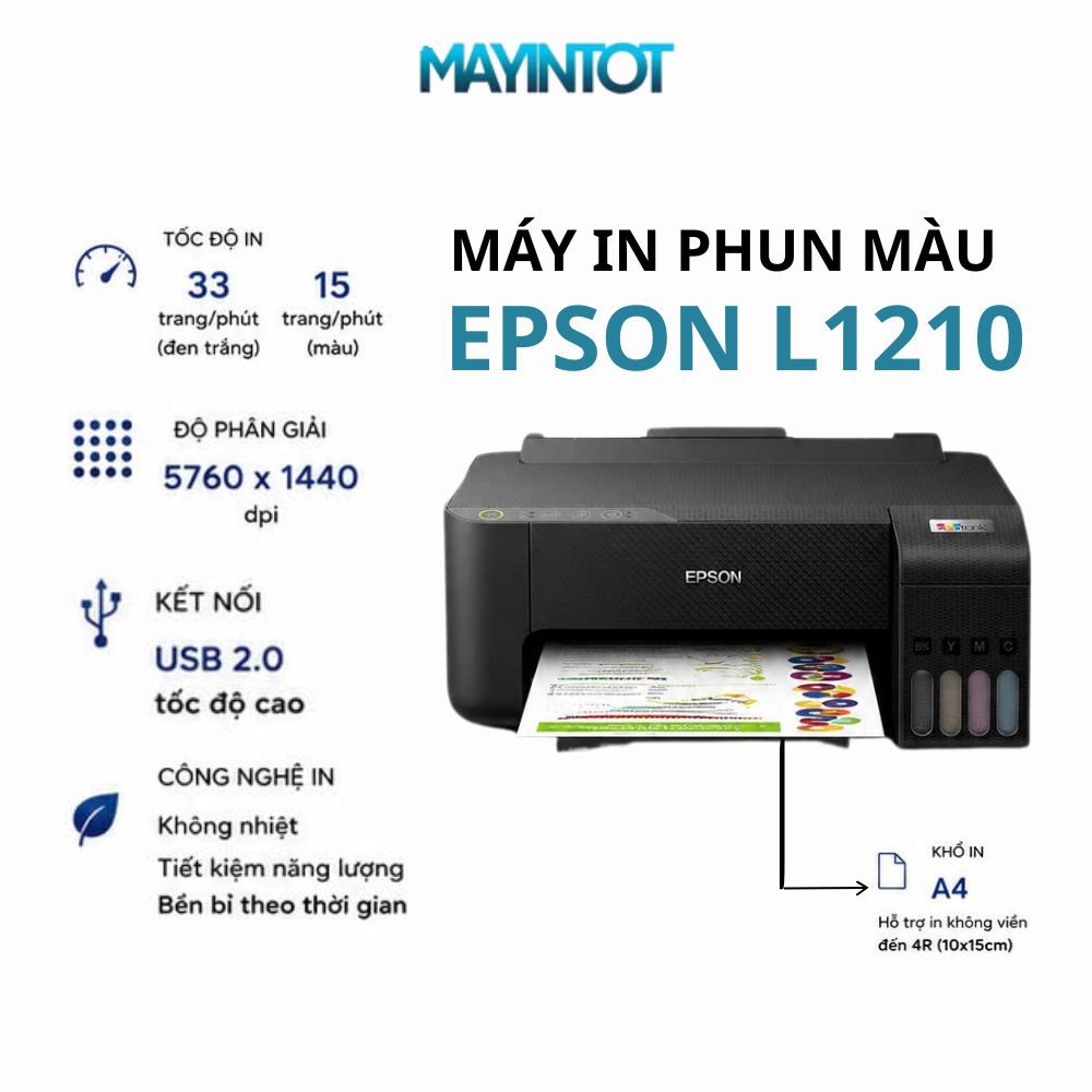 Máy In Epson L1210 In Ảnh Siêu Âm – Dùng Cho Phòng Khám – Giá Rẻ Chính Hãng – Máy In Tốt