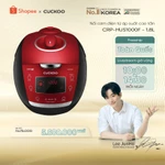 Nồi cơm điện tử áp suất cao tần Cuckoo 1.8 lít CRP-HUS1000F màu đỏ- lòng nồi chống dính cao cấp phủ Xwall Black — ảnh 1