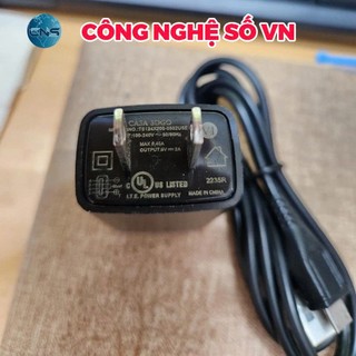 NGUỒN IP 5V-2A CHUI DẸP_ MÀU ĐEN dùng cho camera IP đầu MicroUSB| Hàng Chính Hãng