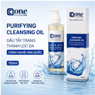 Dầu Tẩy Trang Qone Skin Purifying Cleansing Oil 150ml Công Nghệ Hàn Quốc Dịu Nhẹ Cho Da- Nguyễn Quyên Store