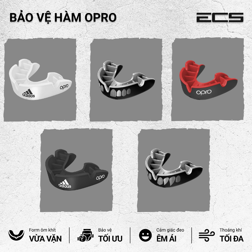 Bảo Vệ Hàm OPRO Chính Hãng | Mouthguard Boxing, MMA, Muay Thai, Kickboxing