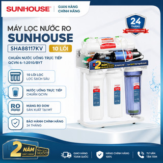 Máy lọc nước RO Sunhouse SHA88117KV 10 lõi - 88117