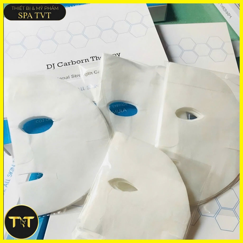 Mặt Nạ Giấy CO2 Therapy Carbon Lẻ 1 Miếng, Hỗ Trợ Trẻ Hóa Da, Cấp Ẩm, Làm Dịu Da, Săn Chắc Da, Se Khít Lỗ Chân Lông