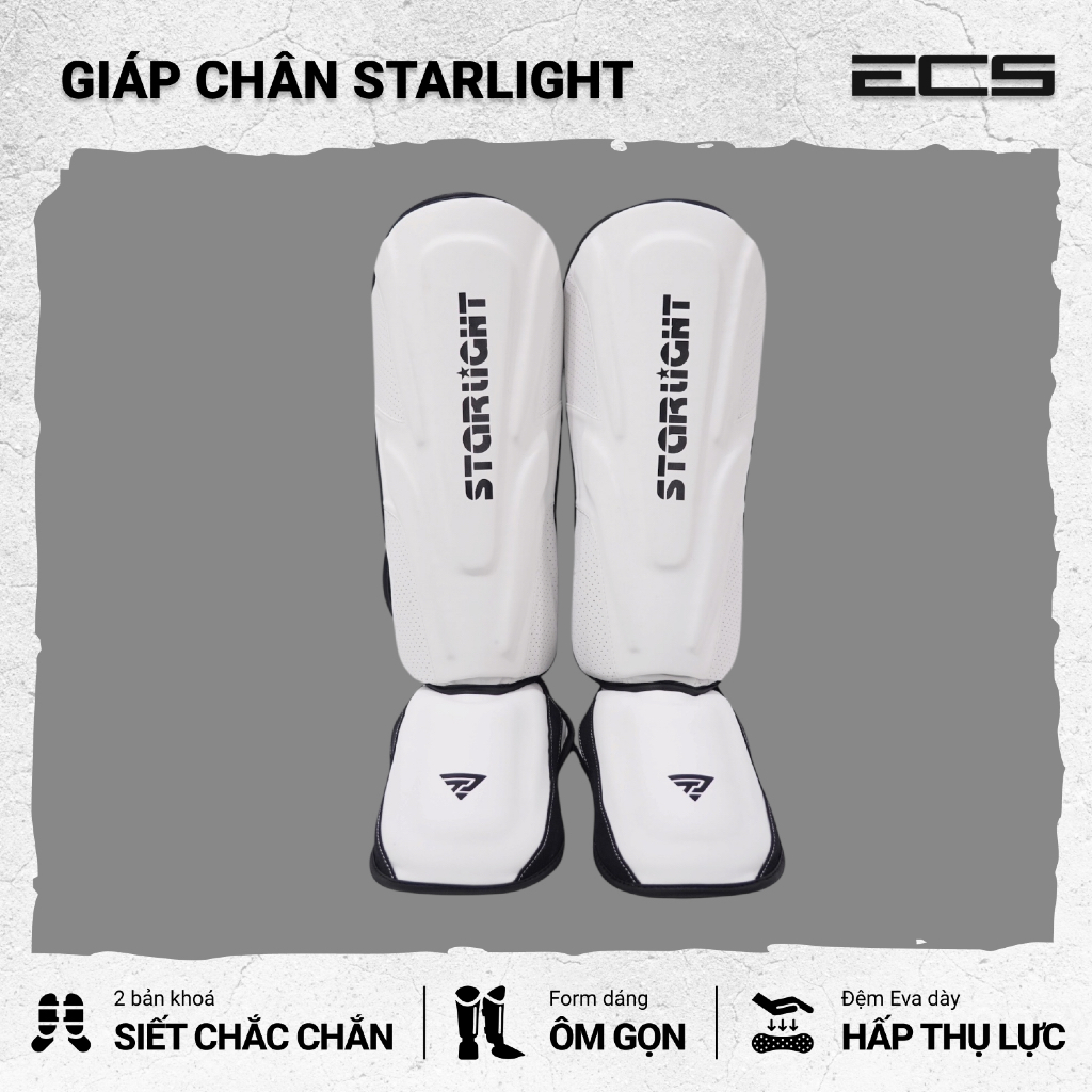 Giáp Ống Đồng Starlight Shin Guard | Bảo Hộ Chân Muay Thai, Kickboxing, MMA