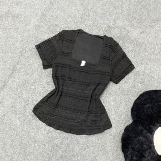 Set Áo Váy Bigsize Nữ Áo Thun Vải Ren Mỏng Mềm Mại Phối Chân Váy Bí Cho Nữ Chubby SET939