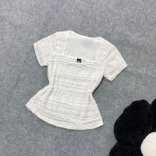 Set Áo Váy Bigsize Nữ Áo Thun Vải Ren Mỏng Mềm Mại Phối Chân Váy Bí Cho Nữ Chubby SET939