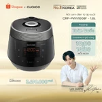 Nồi cơm điện tử áp suất Cuckoo 1.8L CRP-PWV1008F - Lòng nồi phủ men Xwall- Ngôn ngữ Tiếng Việt- bảo hành 1 năm — ảnh 1