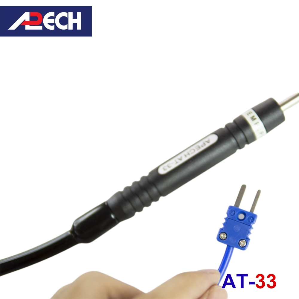 Que Đo Nhiệt Độ APECH AT-33 Dải Đo Rộng Từ -50°C đến 500°C Độ Chính Xác Cao