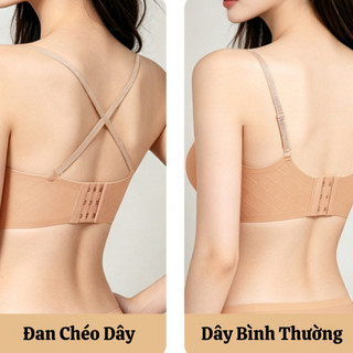 Combo 2 Áo Ngực Su Nữ Lỗ Thoáng Không Gọng Ôm V1, Áo Lót Co Dãn Tốt Bảng To Che Khuyết Điểm King Shop A-979