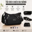 Túi vải đeo chéo Hazin đi học nam nữ phong cách Hàn Quốc ulzzang, cặp đeo chéo canvas đựng laptop sách vở.132